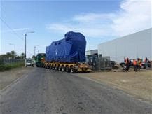Transport of 4 Wartsila generators from Curacao port to Aquaelectra, 2014 - 2015